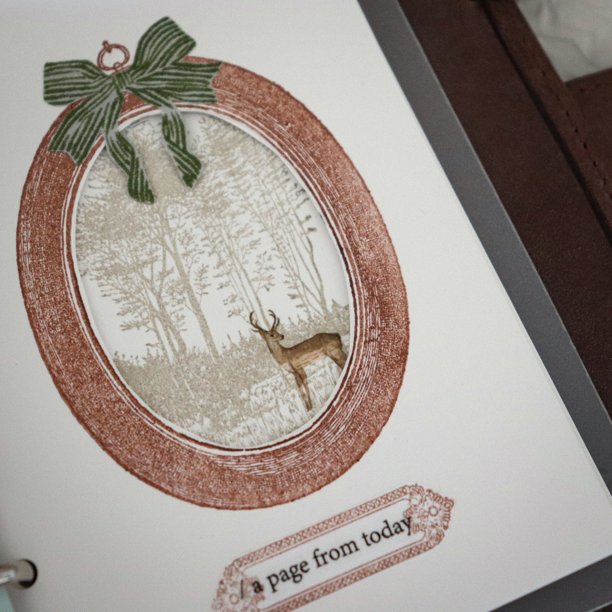 [Bunny Craft House] Wood Stamp - Spring Ridge