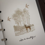 [Bunny Craft House] Wood Stamp - Spring Ridge