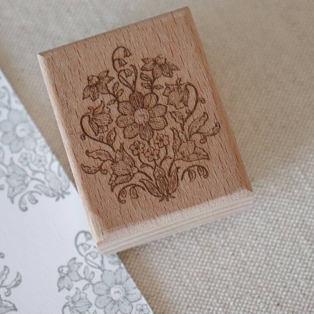 [Bunny Craft House] Wood Stamp - Antique Pattern