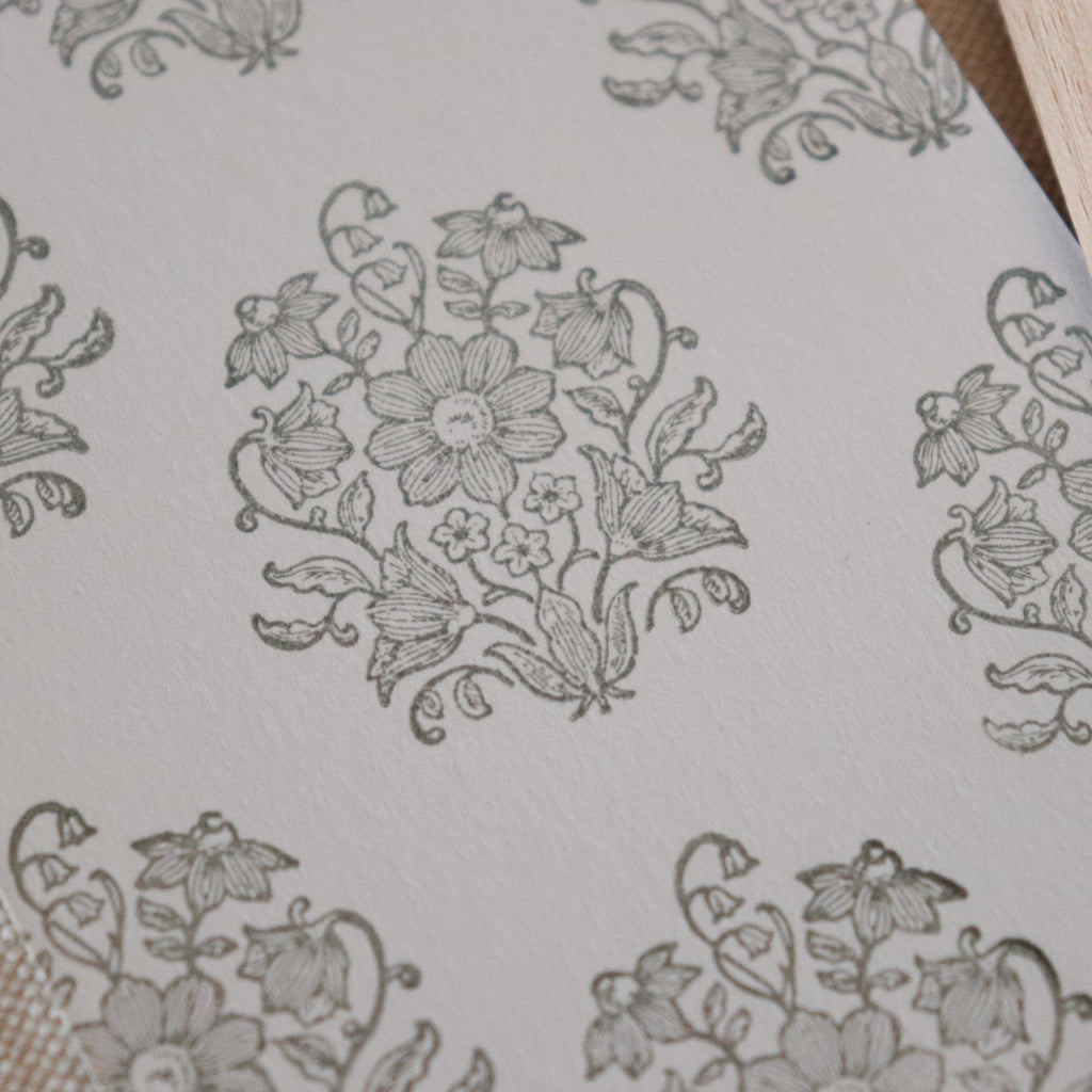[Bunny Craft House] Wood Stamp - Antique Pattern