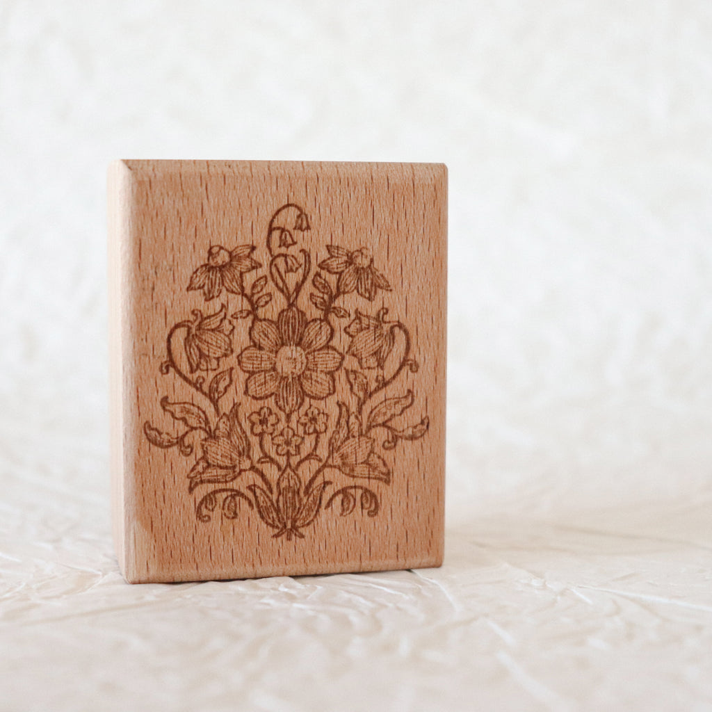 [Bunny Craft House] Wood Stamp - Antique Pattern