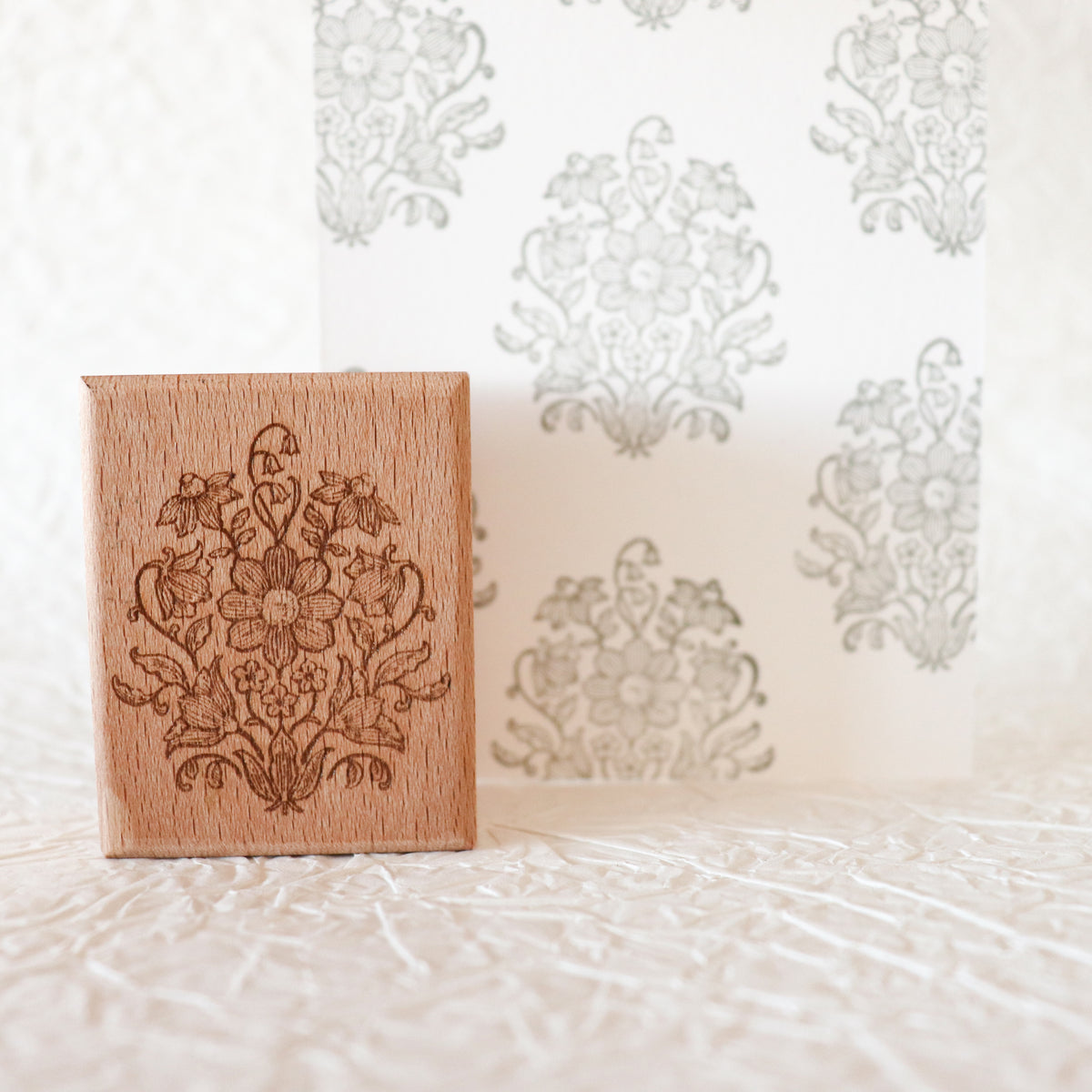 [Bunny Craft House] Wood Stamp - Antique Pattern
