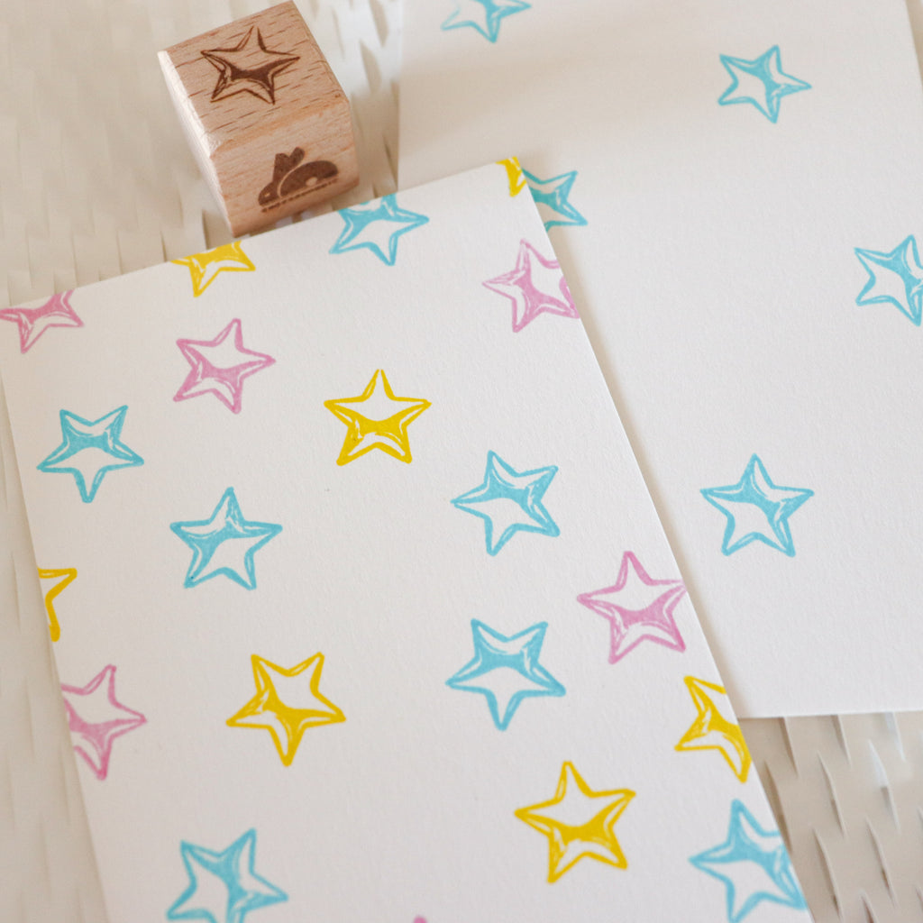 [Bunny Craft House] Wood Stamp - Little Star
