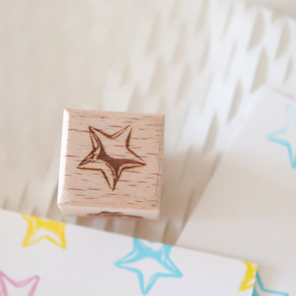 [Bunny Craft House] Wood Stamp - Little Star