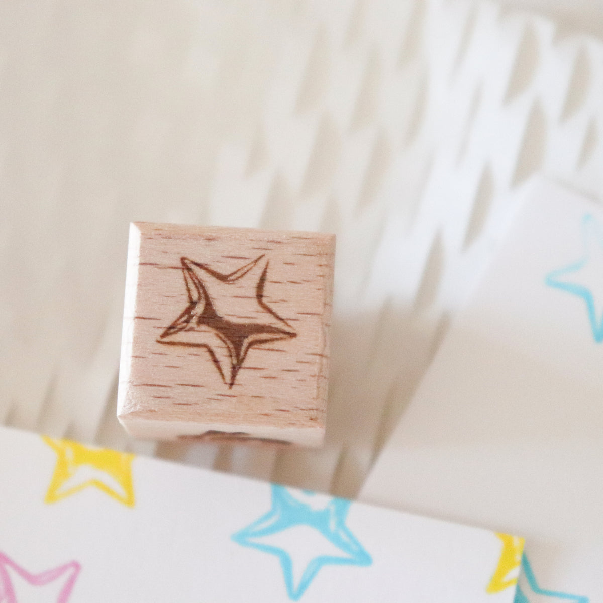 [Bunny Craft House] Wood Stamp - Little Star