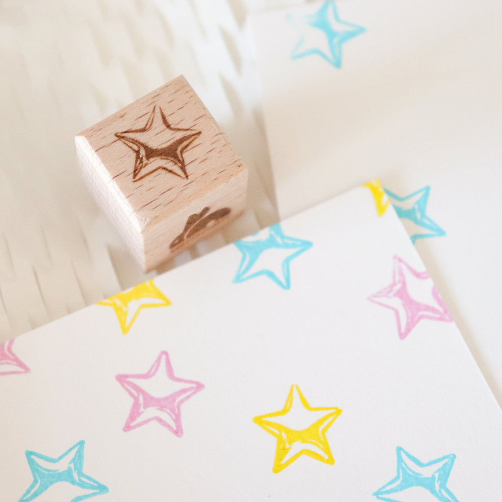 [Bunny Craft House] Wood Stamp - Little Star