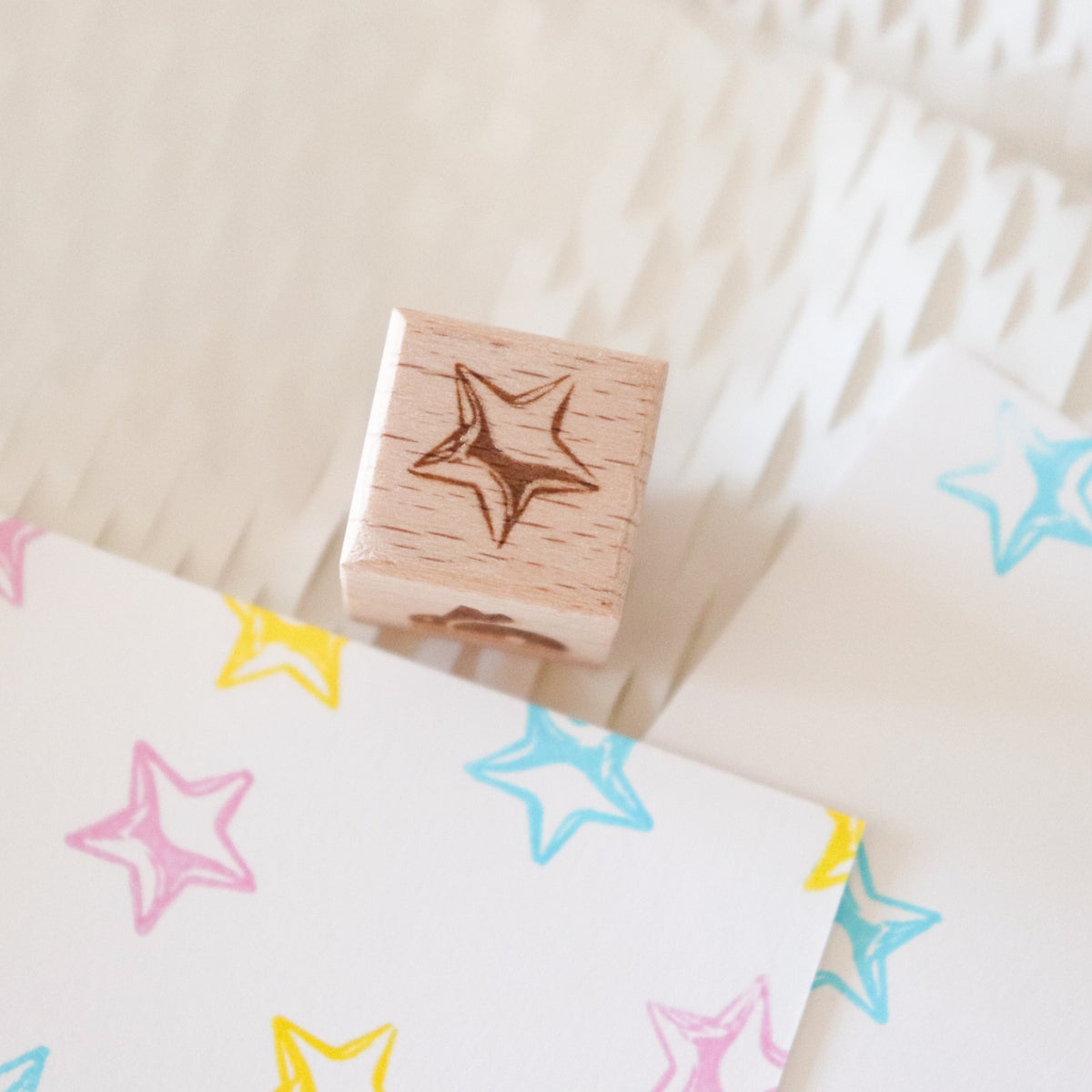 [Bunny Craft House] Wood Stamp - Little Star