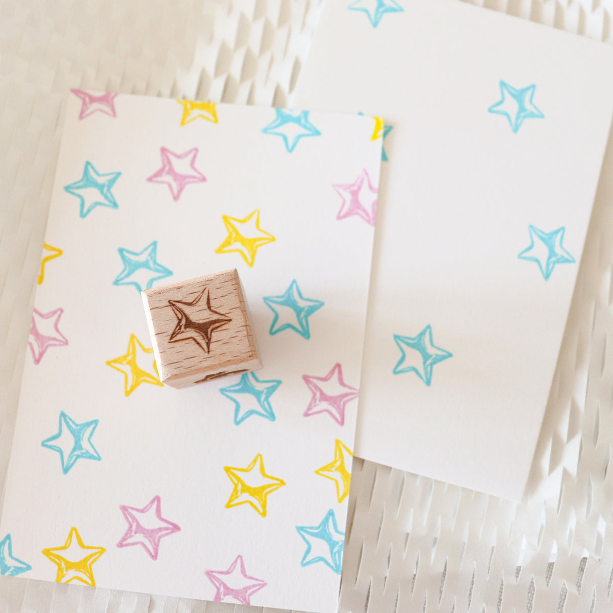 [Bunny Craft House] Wood Stamp - Little Star