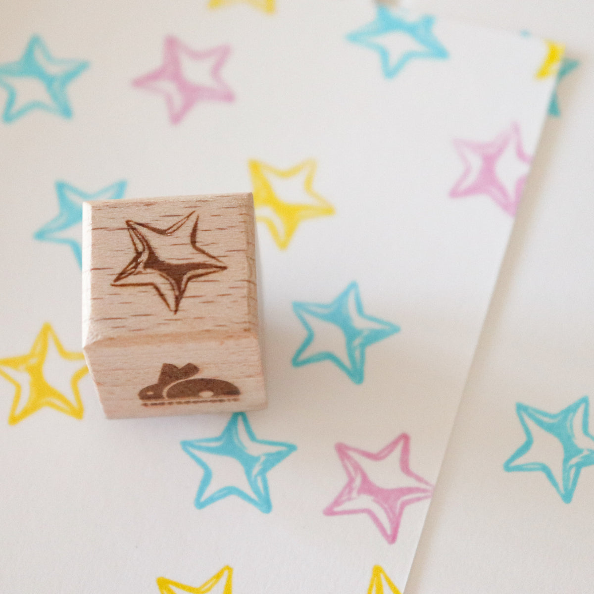 [Bunny Craft House] Wood Stamp - Little Star