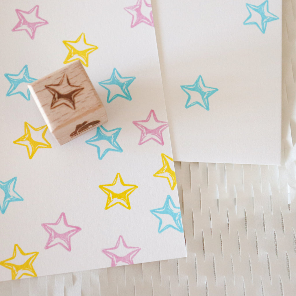 [Bunny Craft House] Wood Stamp - Little Star