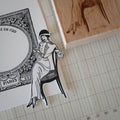 [Bunny Craft House] Wood Stamp - Lady