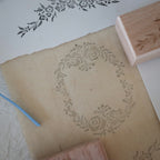 [Bunny Craft House] Wood Stamp - Cross-Stitch