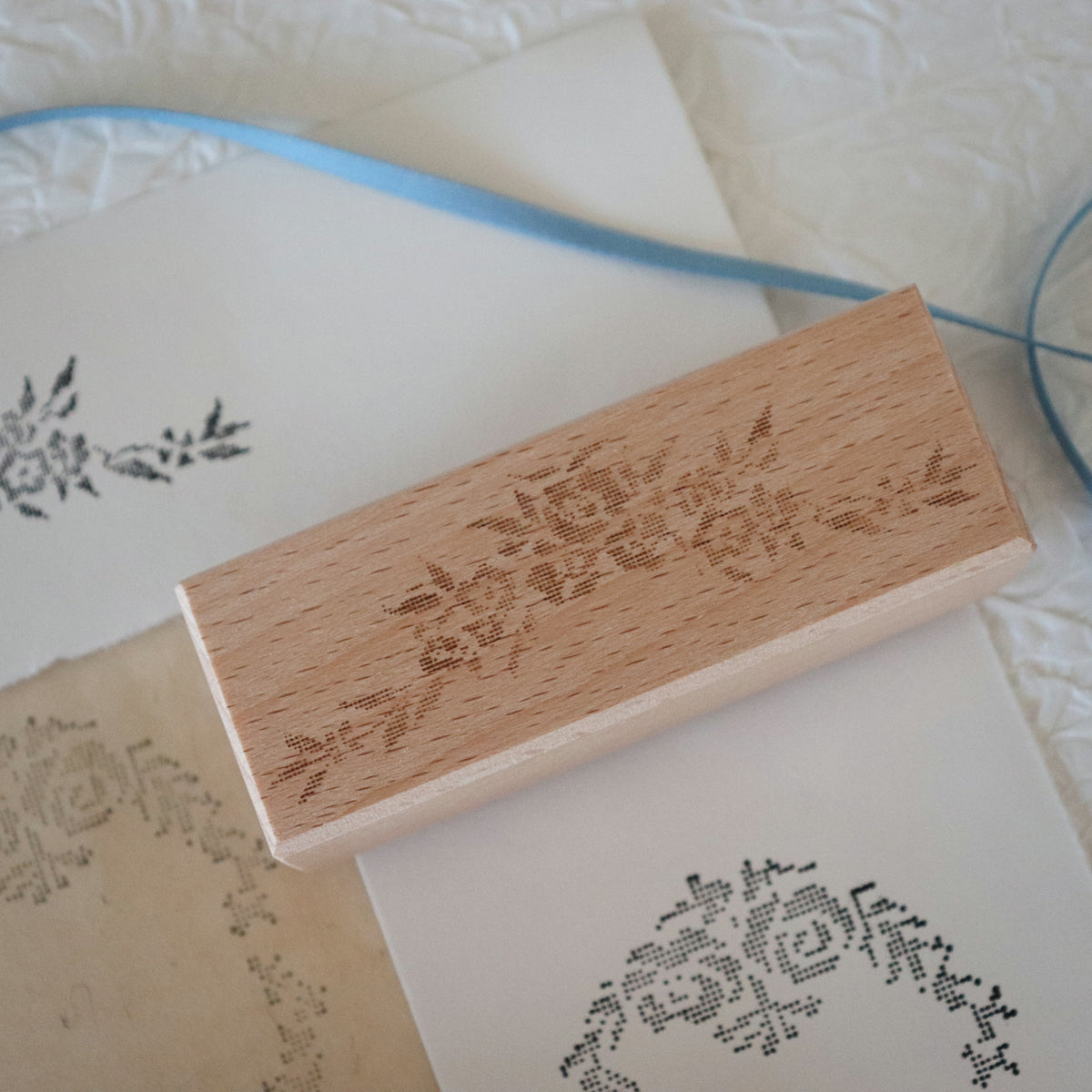 [Bunny Craft House] Wood Stamp - Cross-Stitch