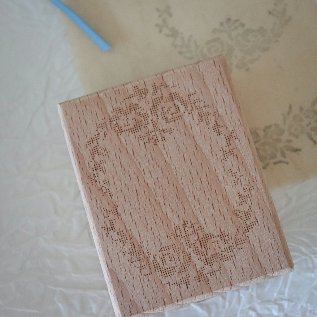 [Bunny Craft House] Wood Stamp - Cross-Stitch