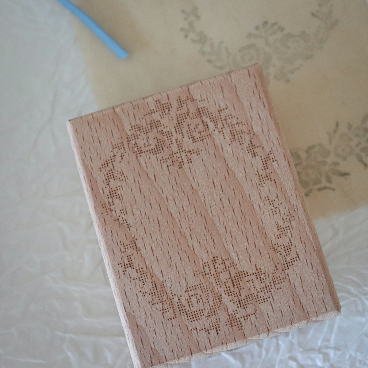 [Bunny Craft House] Wood Stamp - Cross-Stitch