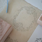 [Bunny Craft House] Wood Stamp - Cross-Stitch