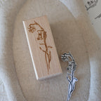 [Bunny Craft House] Wood Stamp - Bellflower