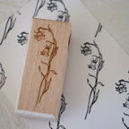 [Bunny Craft House] Wood Stamp - Bellflower