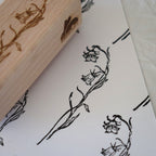 [Bunny Craft House] Wood Stamp - Bellflower