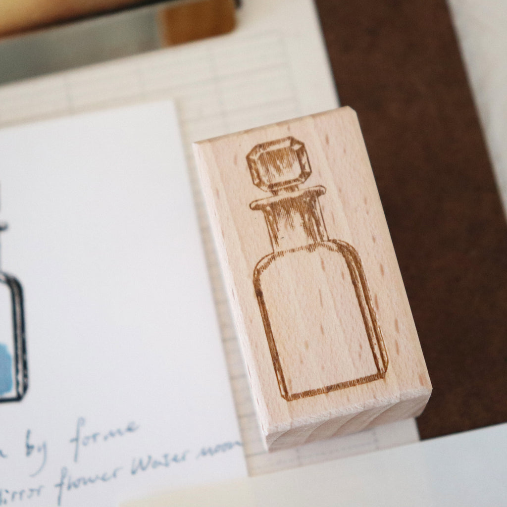 [Bunny Craft House] Wood Stamp - Clear Flacon