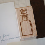 [Bunny Craft House] Wood Stamp - Clear Flacon