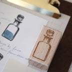 [Bunny Craft House] Wood Stamp - Clear Flacon