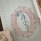 [Bunny Craft House] Wood Stamp - Medieval Frame