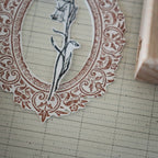 [Bunny Craft House] Wood Stamp - Medieval Frame