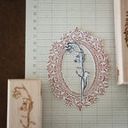 [Bunny Craft House] Wood Stamp - Medieval Frame