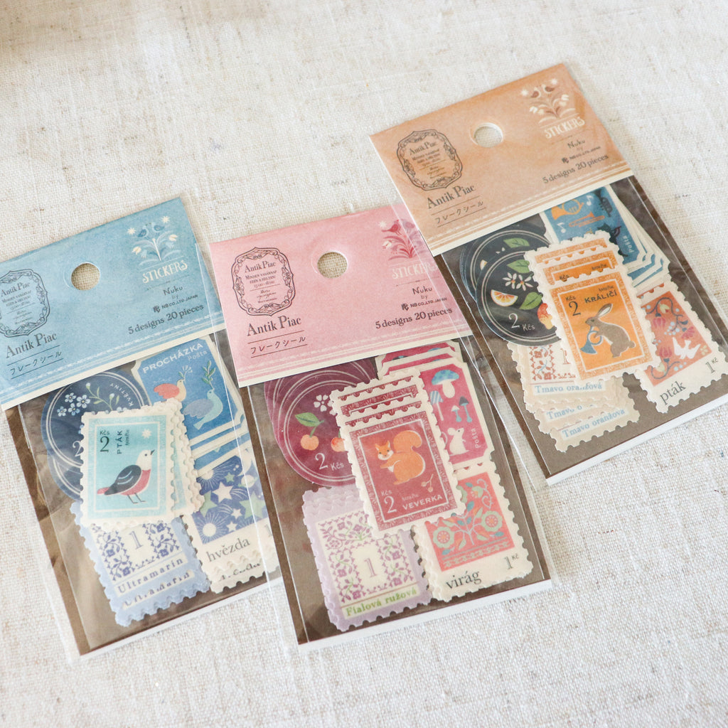 NB-NuKu- Flake Sticker- Antique Piats