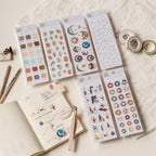 MU Whispered Corners Die-cut Mini Sticker Sheet - Ordinary Days （06）