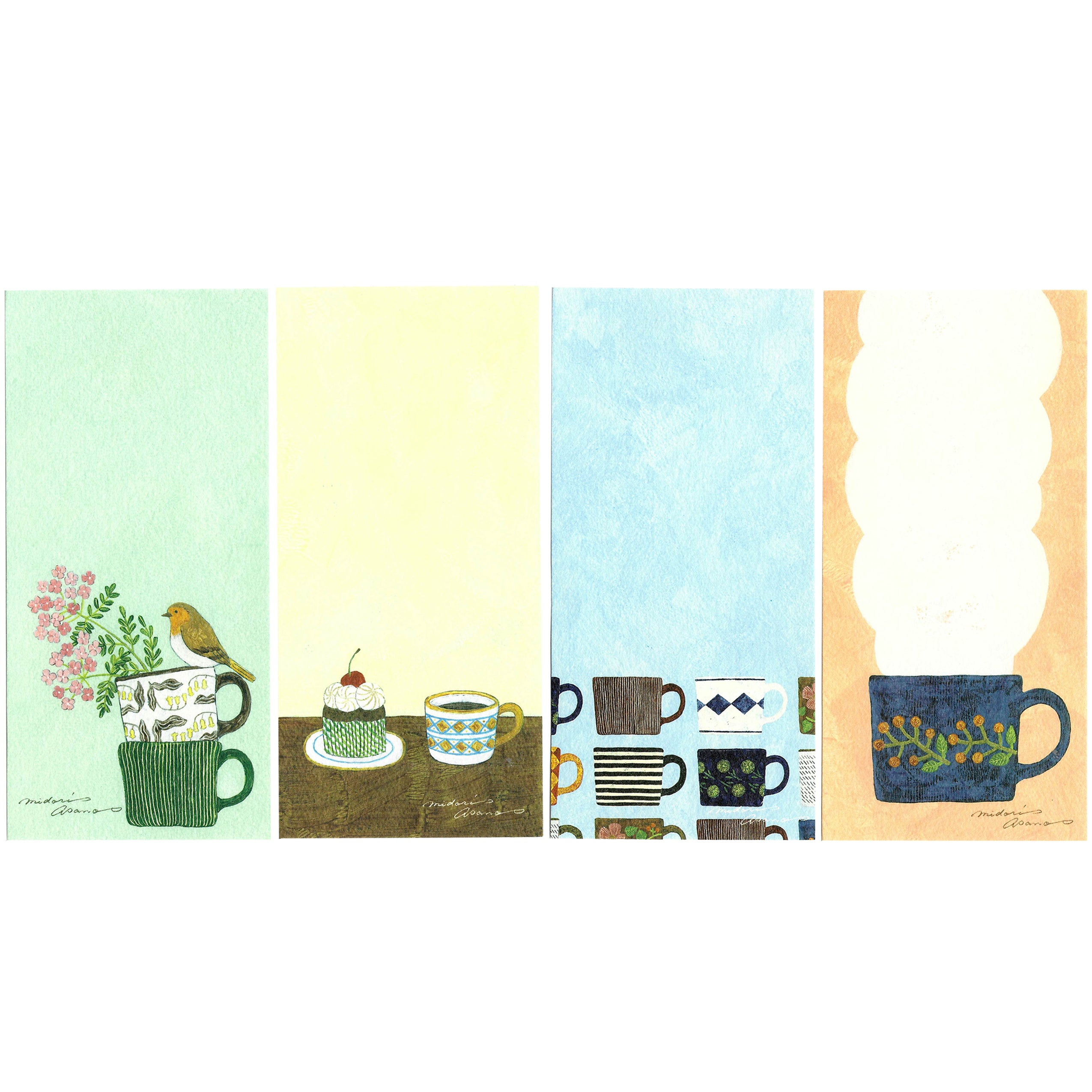 【Cozyca Products】Midori Asano Slender Letter Pad - My Favorite Mugs