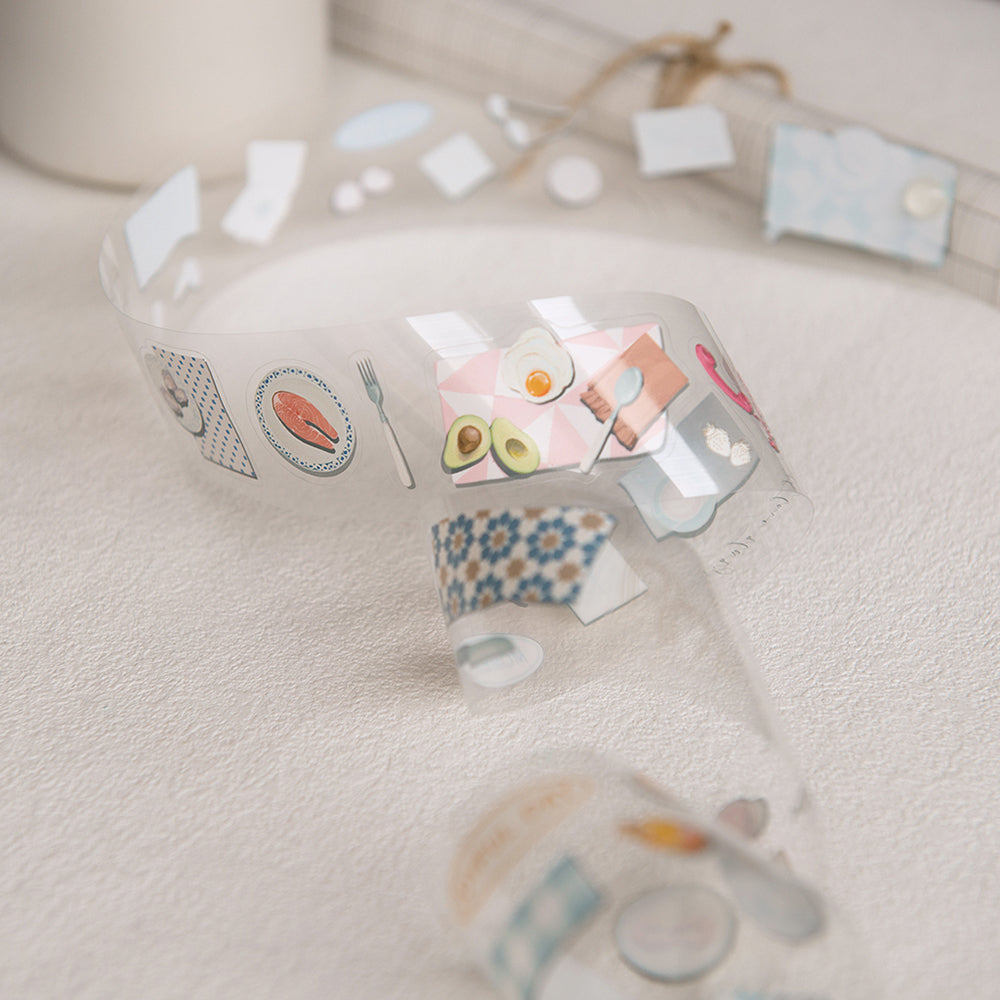 MU Kiss-Cut PET Roll Tape - Sweet Life