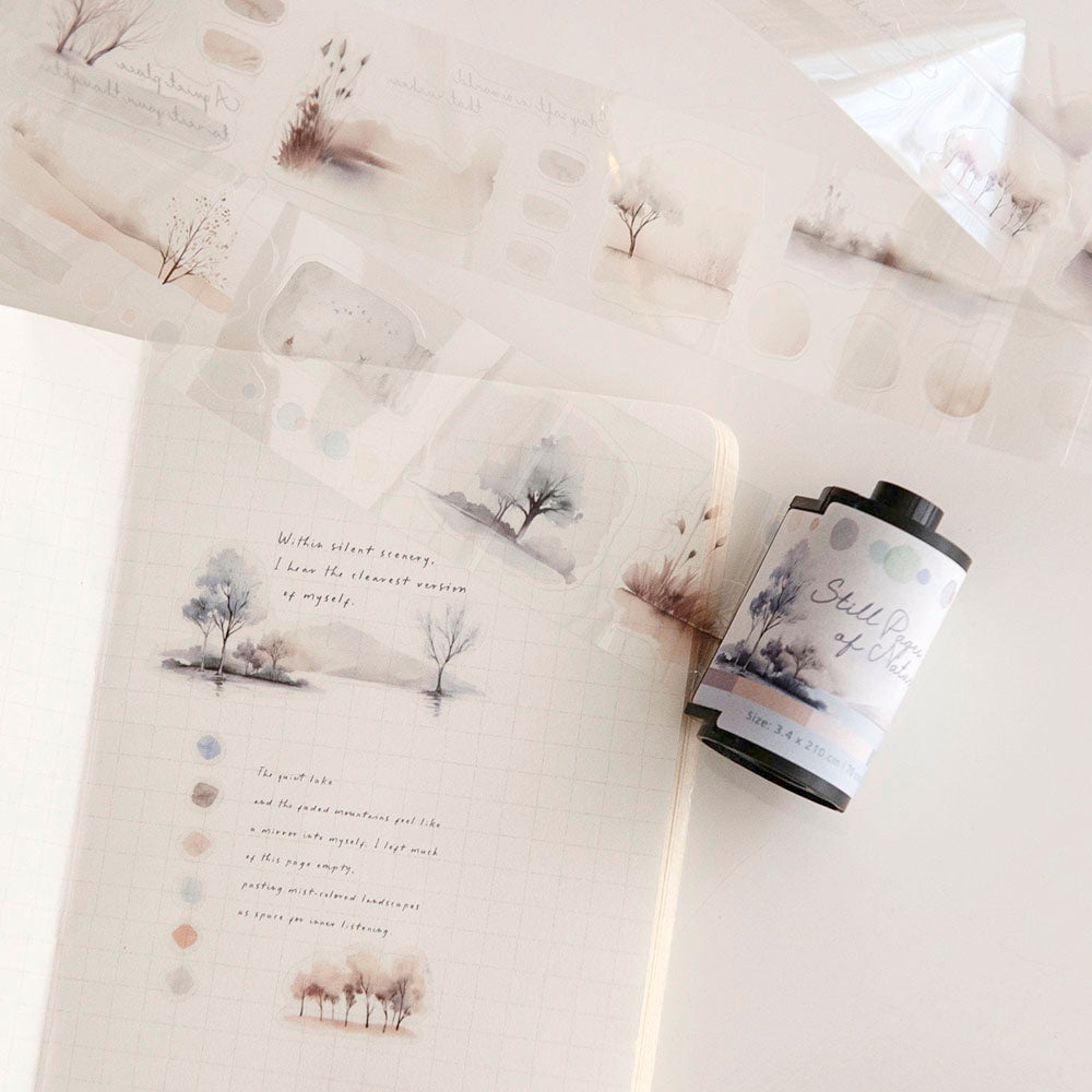 MU Kiss-Cut PET Roll Tape - Serene Pages