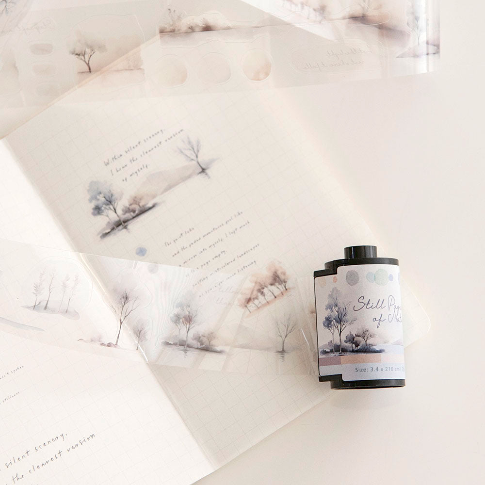 MU Kiss-Cut PET Roll Tape - Serene Pages