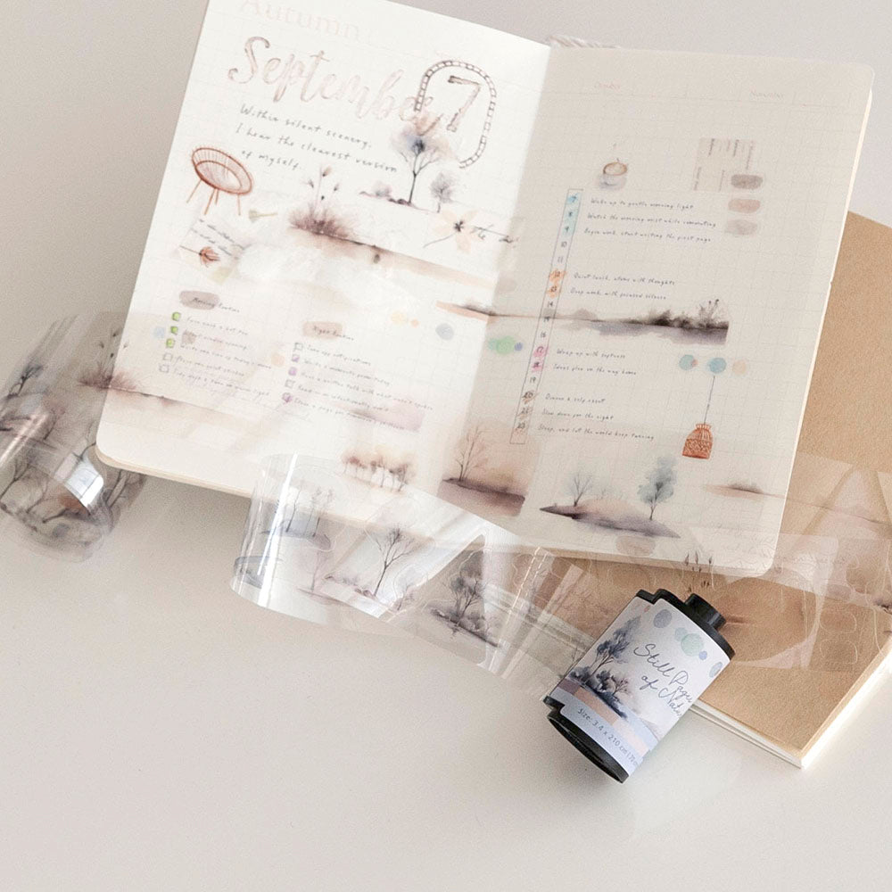 MU Kiss-Cut PET Roll Tape - Serene Pages