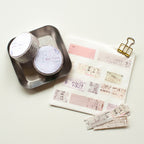 MU Washi Tape with Release Paper- Blur Ticket