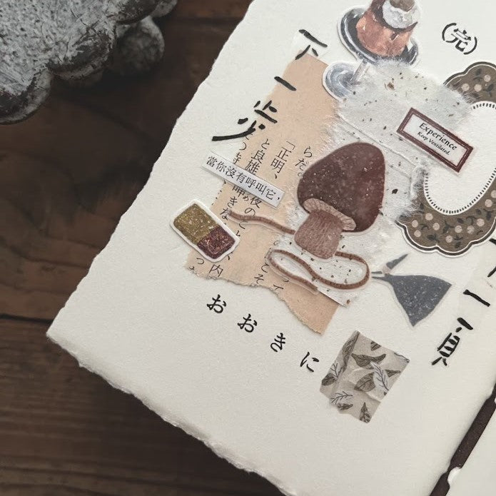 【Breezy Studio】Forest of flower - 3 material sticker set