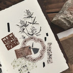 【Breezy Studio】Forest of flower - 3 material sticker set