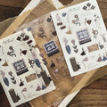 【Breezy Studio】Forest of flower - 3 material sticker set