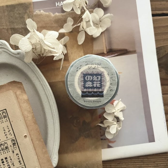 【Breezy Studio】Forest of flower 5cm matte PET tape
