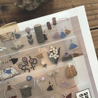 【Breezy Studio】Forest of flower 5cm matte PET tape