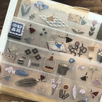 【Breezy Studio】Forest of flower 5cm matte PET tape