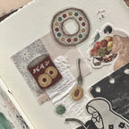 【Breezy Studio】Snack shop 3.5cm kiss-cut PET tape