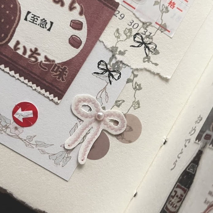 【Breezy Studio】Ribbon 3cm kiss-cut washi tape