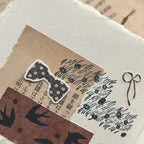 【Breezy Studio】Ribbon 3cm kiss-cut washi tape