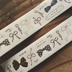 【Breezy Studio】Ribbon 3cm kiss-cut washi tape