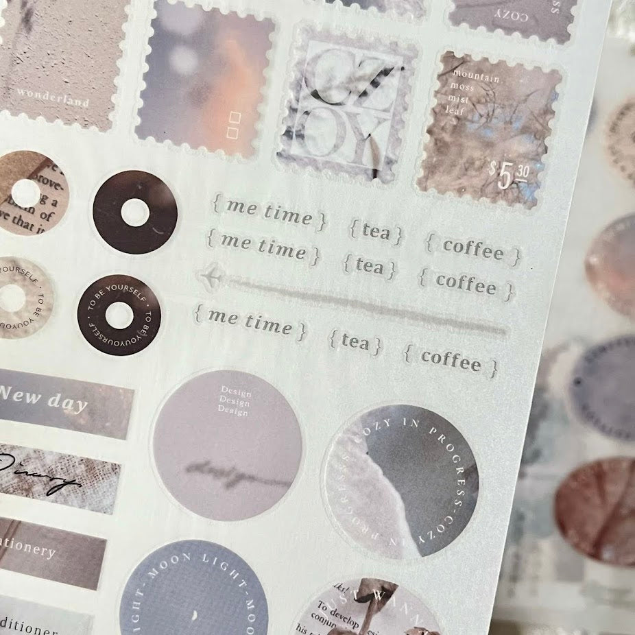 【Breezy Studio】COZY # in progress Vol.2 Print-on Sticker