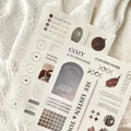 【Breezy Studio】COZY # in progress Vol.1 Print-on Sticker