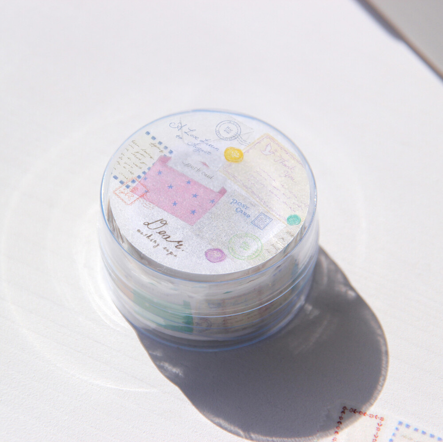 [BOKI] Die-cut Masking Tape- Dear - Little Letters